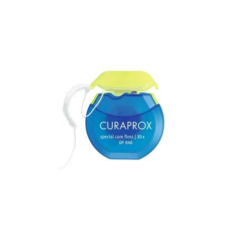 CURAPROX DF 846 hilo dental para la limpieza de implantes (30x)