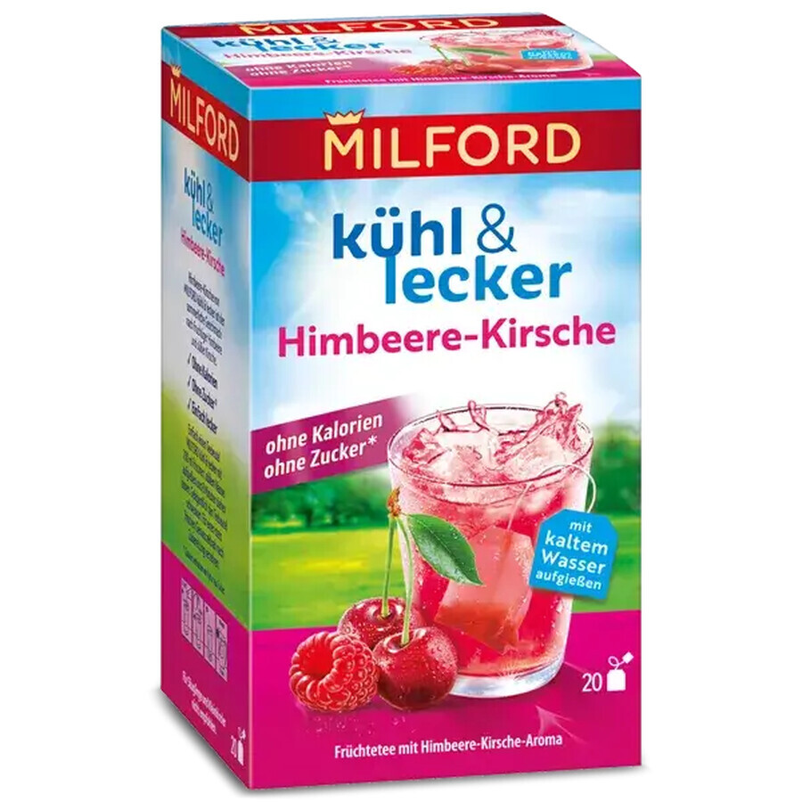 Milford Eistee Himbeere & Kirsche 20x2,25g