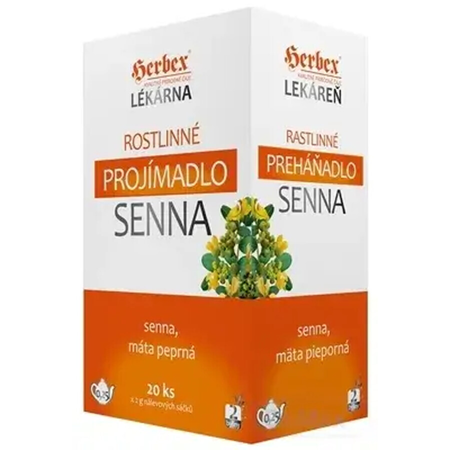 HERBEX Farmacie Vegetativ SENNA TRATAMENT DE SOMN
