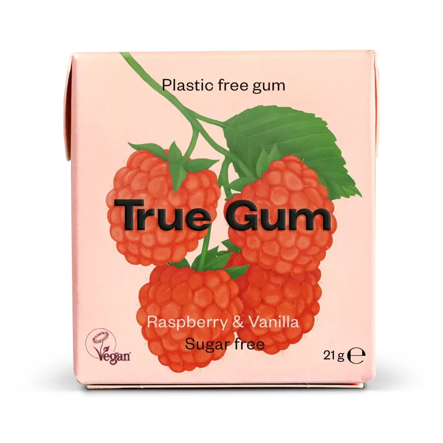 TRUE Raspberry & Vanilla chewing gum