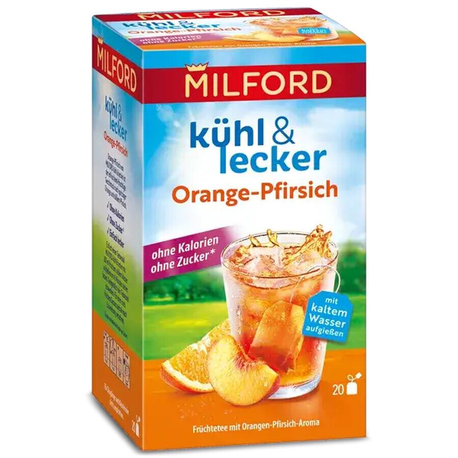 Milford Orange & Peach Iced Tea 20x2,25g