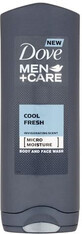 Dove Men+Care Cool Fresh Gel douche pour le corps et le visage 250 ml