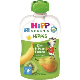 HiPP BIO est 100% fruit Poire-Banane-Kiwi 100 g