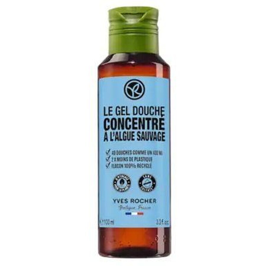 Yves Rocher Gel douche concentré aux algues et au beurre de mer 100 ml