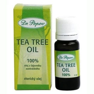 Dr Popov TEA TREE OIL Natuurlijke 100% Australische tea tree olie 11 ml