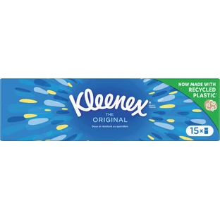 Kleenex Original Mini Hanks Papiertaschentücher 15 Packungen