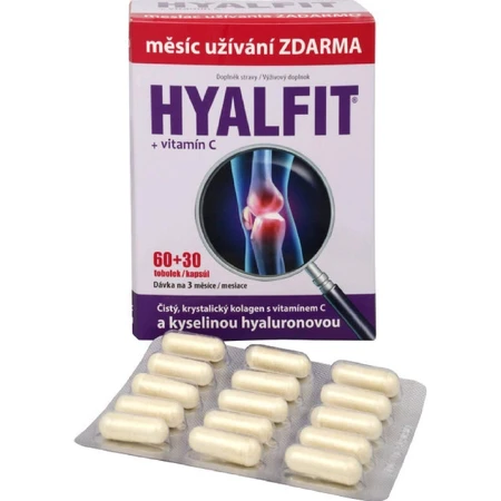 Hyalfit + vitamine C 90 gélules