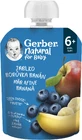 Gerber Natural manzana, arándano y plátano bolsa 6m+ 90 g