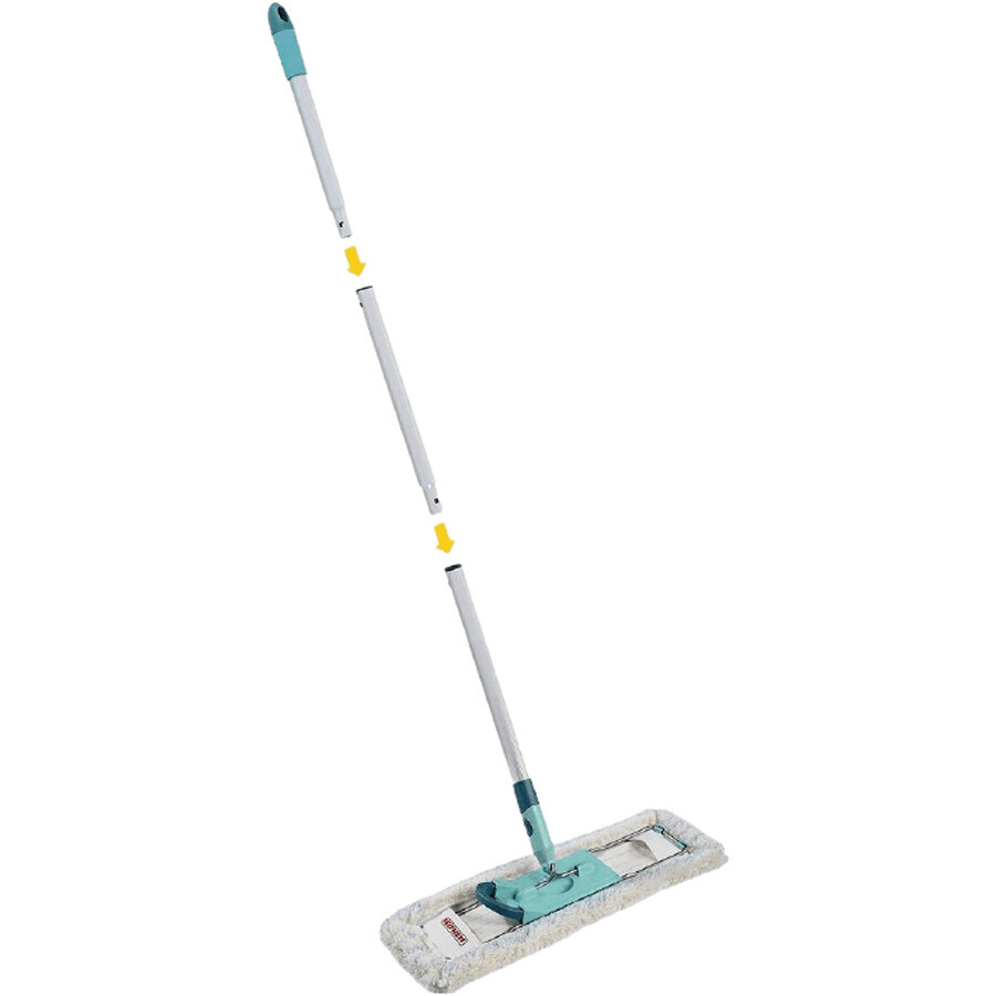 Leifheit Profi Profi Mop + Profi Bucket Set con strizza gambe con ruote 2 pz.
