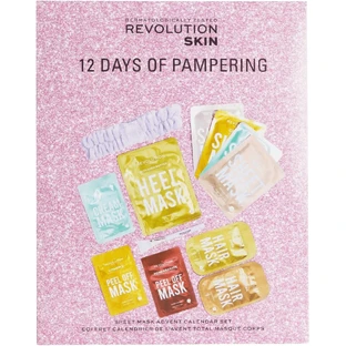 Revolution Skincare 12 Days Face, Body & Hair Adventskalender, 12er-Set