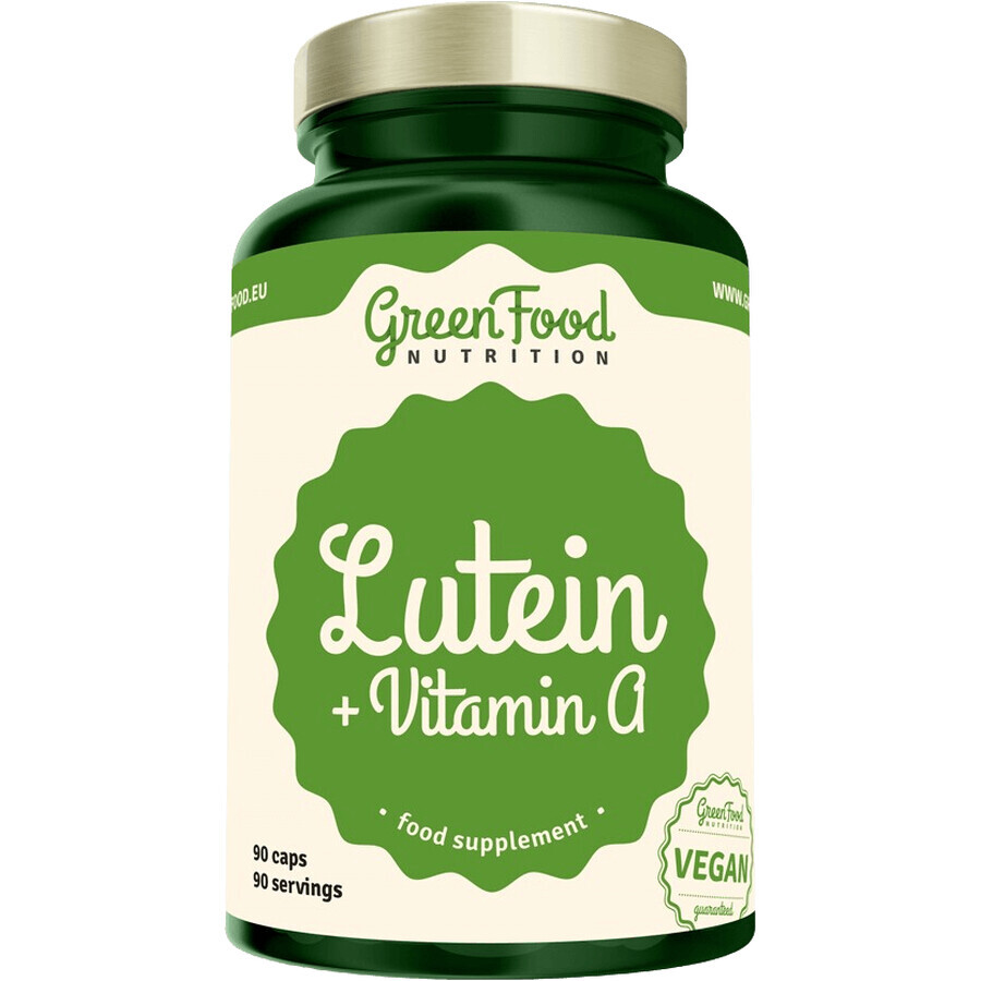 GreenFood Nutrition Luteïne+Vitamine A 90 capsules