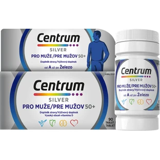 Centrum multivitamine voor mannen 50+, 90 tabletten