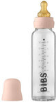 BIBS Sticlă pentru bebeluși Sticlă de sticlă Blush 225 ml