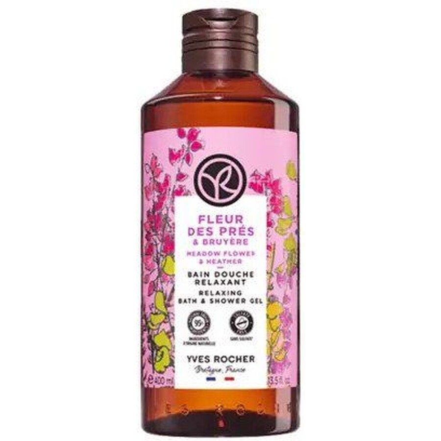 Yves Rocher Meadow Flowers & Heather Shower Gel 400 ml