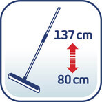 Ștergător de pardoseală clasic Leifheit cu tijă telescopică Ștergător de pardoseală clasic Leifheit cu tijă telescopică