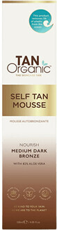 Spumă autobronzantă TanOrganic 120 ml