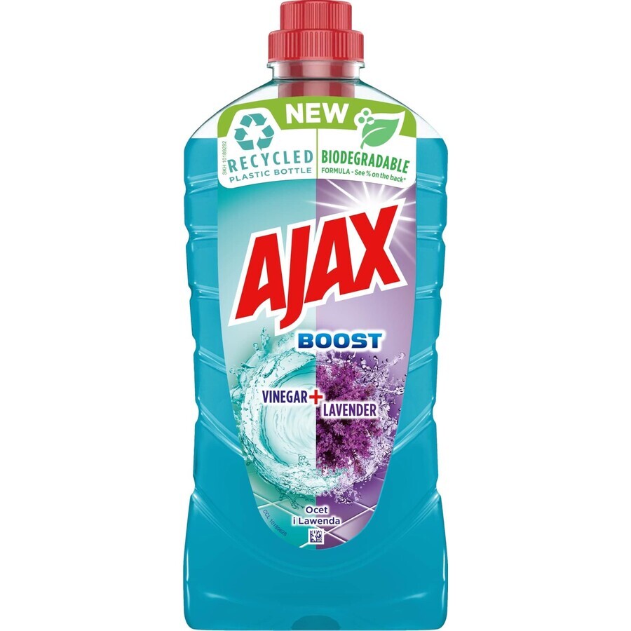 Buy Ajax Boost Wine and lavender vinegar, all-purpose detergent 1 l Ajax Boost Wine and lavender vinegar, all-purpose detergent 1 l
