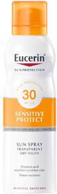 Eucerin SUN Spray transparent de protecție solară DRY TOUCH SPF 30, 200 ml