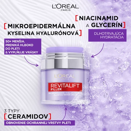 L'Oréal Paris Pressed Cream lichte crème met hyaluronzuur 50 ml