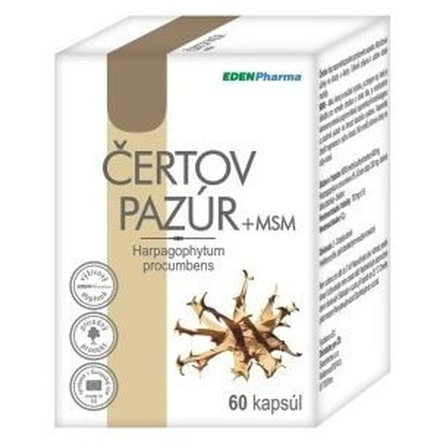 EdenPharma Artiglio del diavolo + MSM 60 capsule