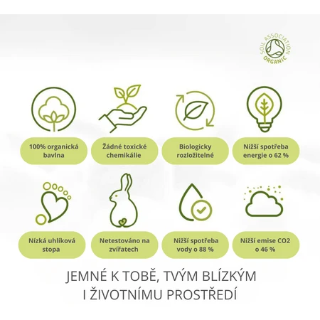 Simply Gentle Bio-Wattepads 200 Stück