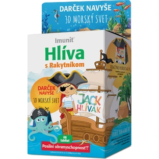 Immunit Duindoornpaddenstoel JACK HUMAN + 3D Sea World 60 tabletten