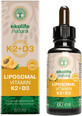 Ekolife Natura Lipozomales Vitamin K2 + D3 Limette 60 ml