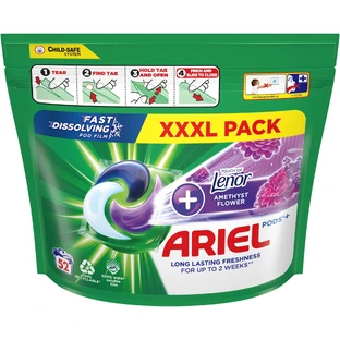 Ariel All-in-1 Pods Amethyst Bloem Vloeibaar Wasmiddel 52 capsules