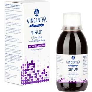Vincentka Weegbree en sint-janskruid siroop 200 ml