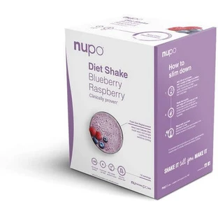 Nupo Diet Trinkpulver - Heidelbeer- und Himbeergeschmack 384 g