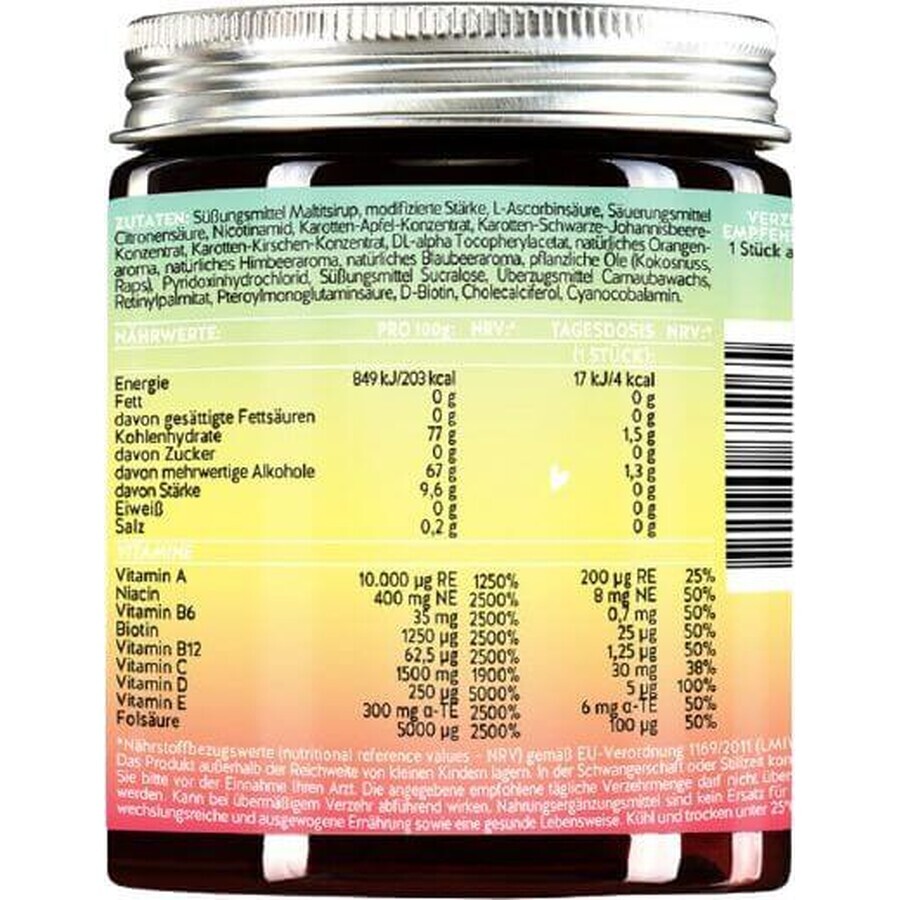 Bears One Bear a Day vitamins for immune support without sugar 90 pcs
