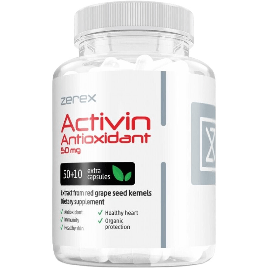 Zerex ActiVin Antioxidant - Schutz vor oxidativem Stress 60 Kapseln