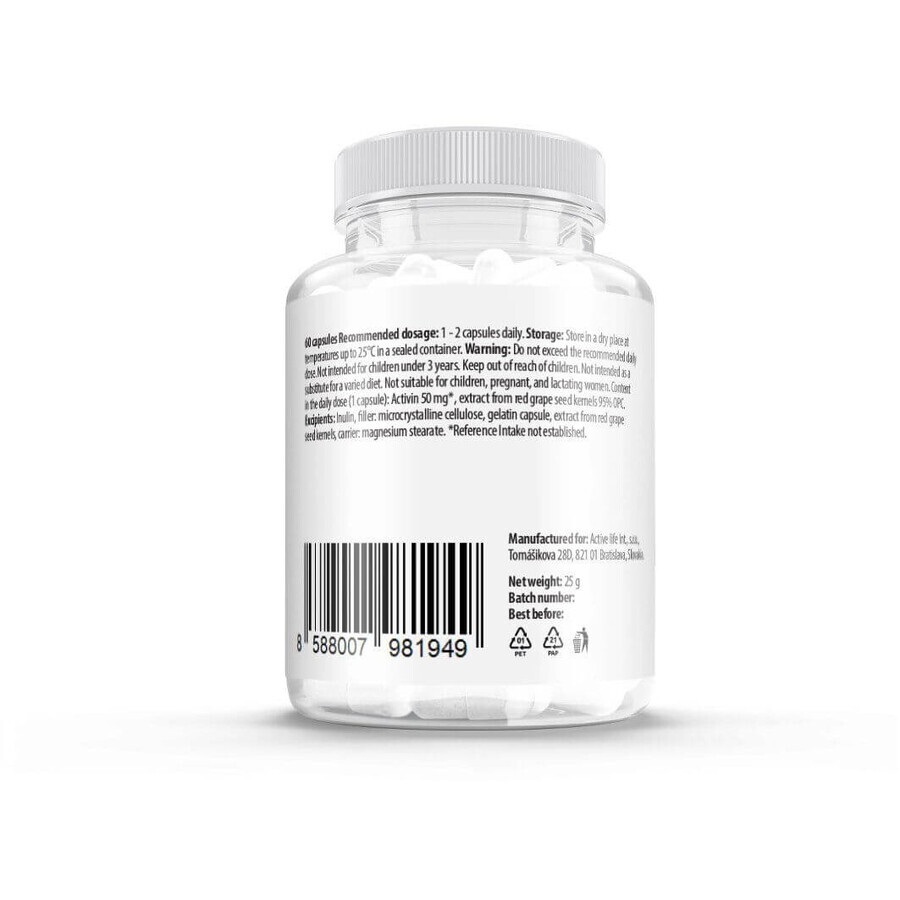 Zerex ActiVin Antioxidant - Schutz vor oxidativem Stress 60 Kapseln