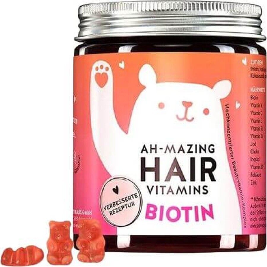 Bears Ah-mazing vitaminen voor gezond haar met biotine, 45 stuks