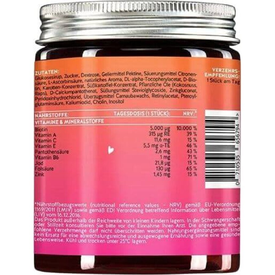 Bears Ah-mazing vitaminen voor gezond haar met biotine, 45 stuks