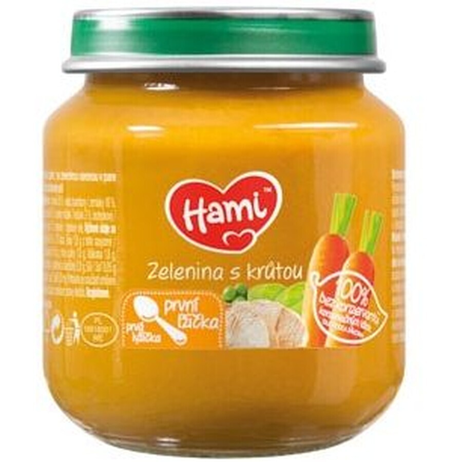 Hami Groenten met kalkoen eerste lepel 125 g