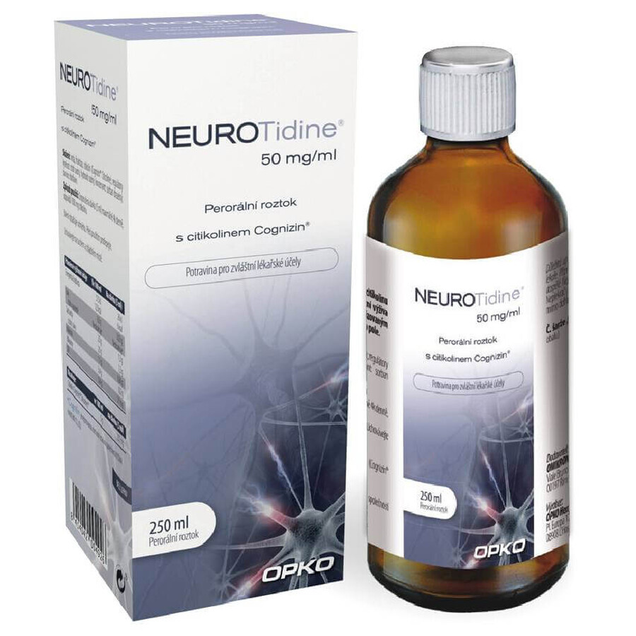 NeuroTidine 50 mg/ml oral solution 250 ml