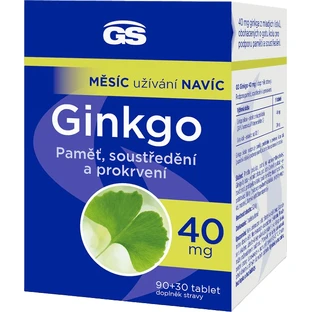 GS Ginkgo 40 mg 90 + 30 Tabletten