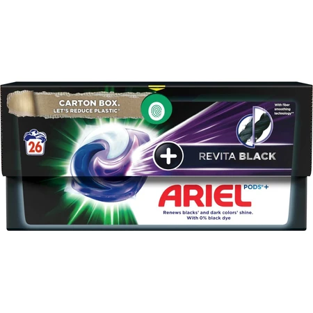 Ariel + cápsulas Negras, 26 unidades