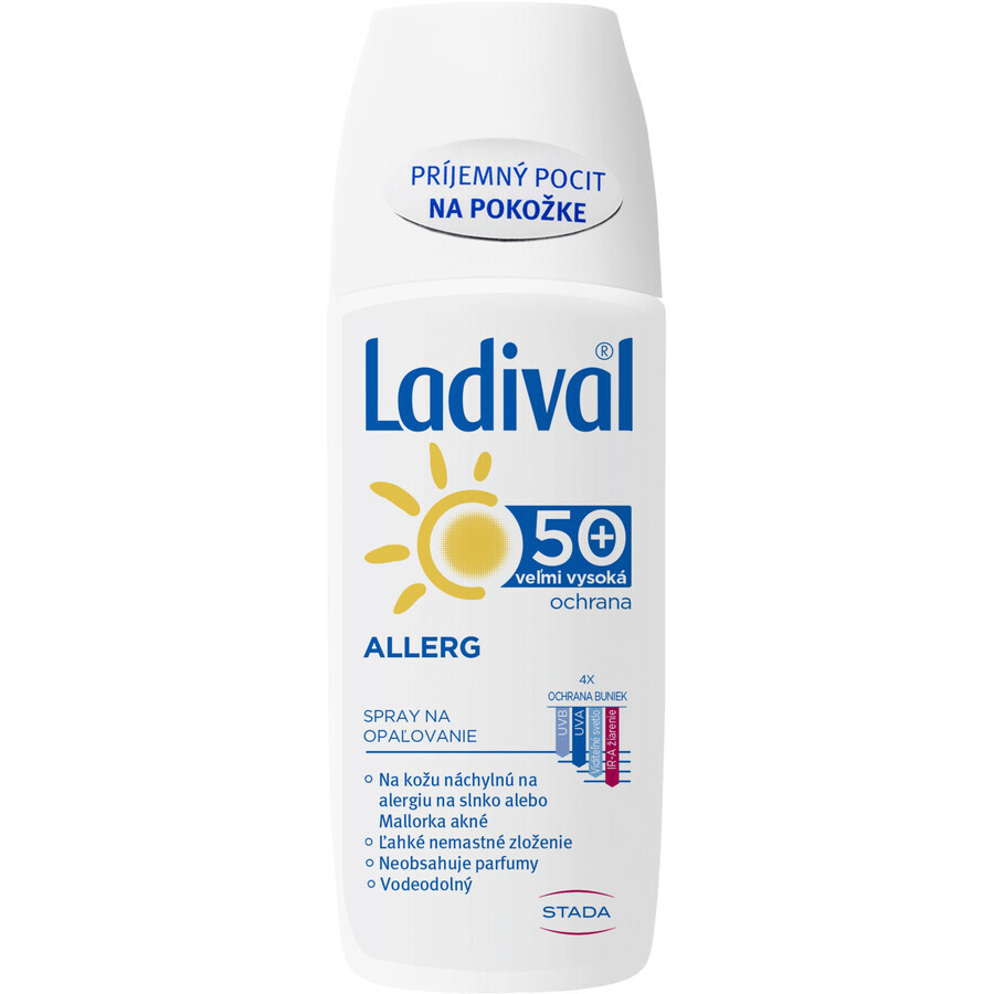 Spray de protecție solară Ladival Allerg 50+LF 150 ml