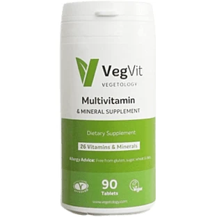VegVit Multivitamínico con minerales 90 comprimidos