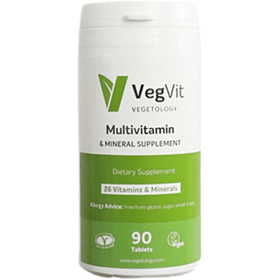VegVit Multivitamin with minerals 90 tablets