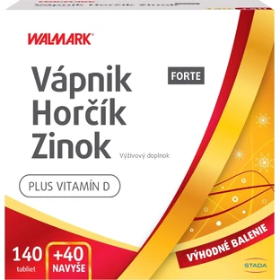 Walmark Calcium Magnesium Magnesium Zinc 180 tablets
