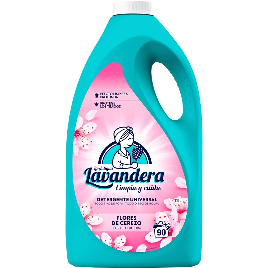 Lavandera Gel per bucato ai fiori di ciliegio 4,5 l