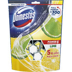Blocul de toaletă Domestos Power 5 Lime 5 x 55 g Blocul de toaletă Domestos Power 5 Lime 5 x 55 g