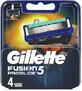 Cabezales de recambio Gillette Fusion Proglide 4 piezas