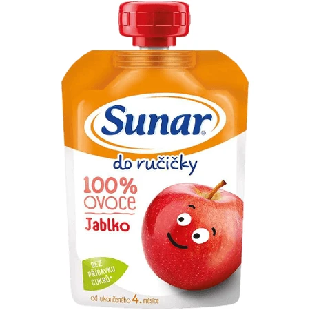 Sunar Do ručičky Apfel Fruchtkapsel 4m+ 100 g