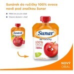 Sunar Do ručičky apple fruit capsule 4m+ 100 g