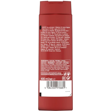 Old Spice Original Shower Gel with fresh and spicy flavour 400 ml