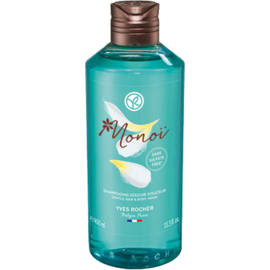 Yves Rocher Tahitian Monoi Body and Hair Shower Gel 400 ml